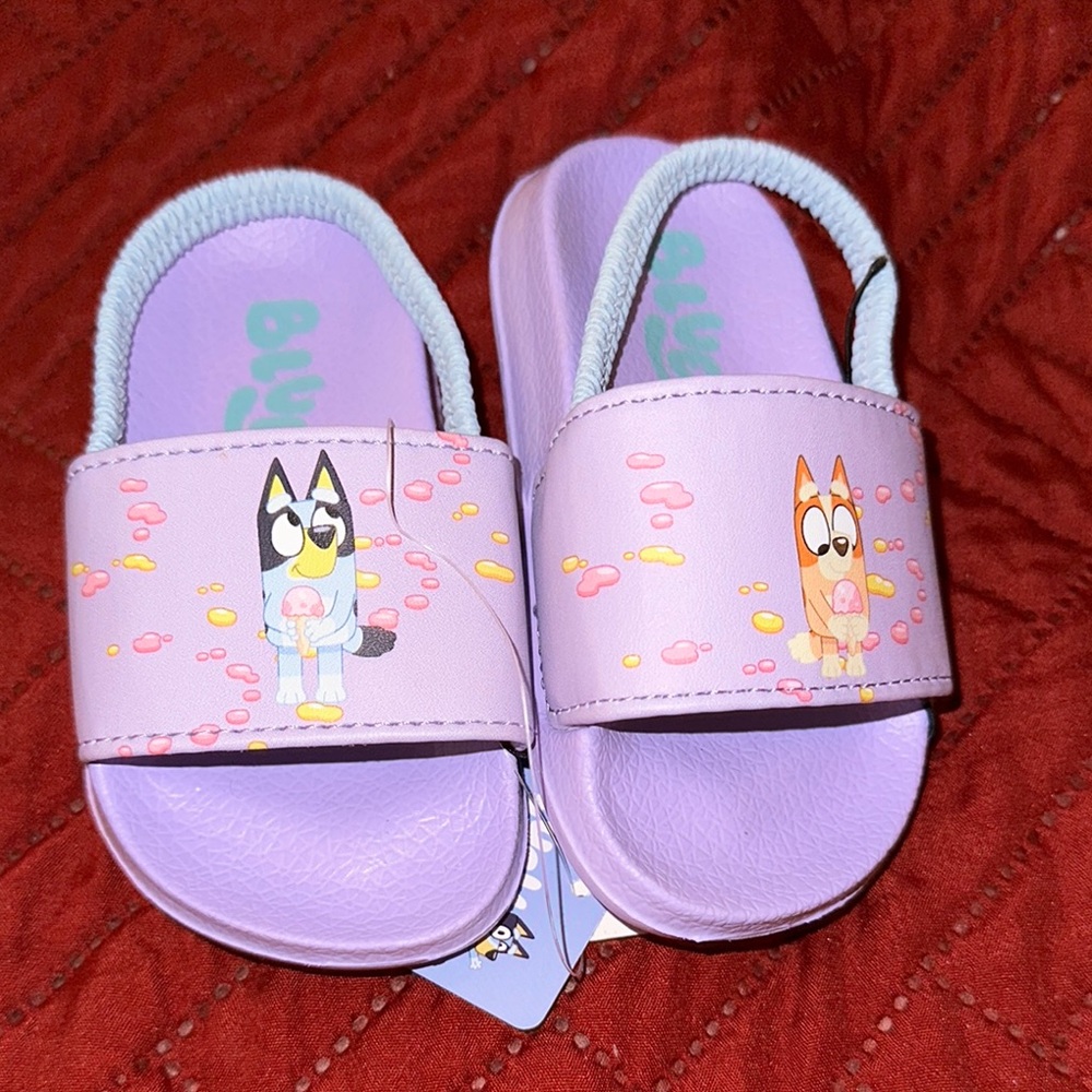 Kids Slide Sandals - Purple